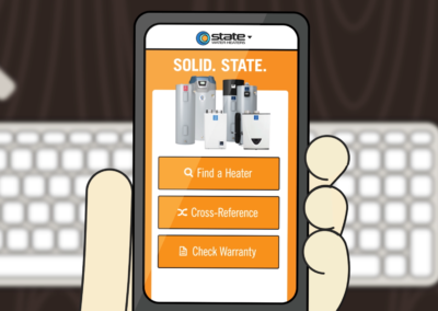 State Water Heaters App Infographic
